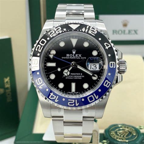 rolex gmt ii batman 2017|BATMAN ROLEX GMT Master II 116710 BLNR & 126710BLNR.